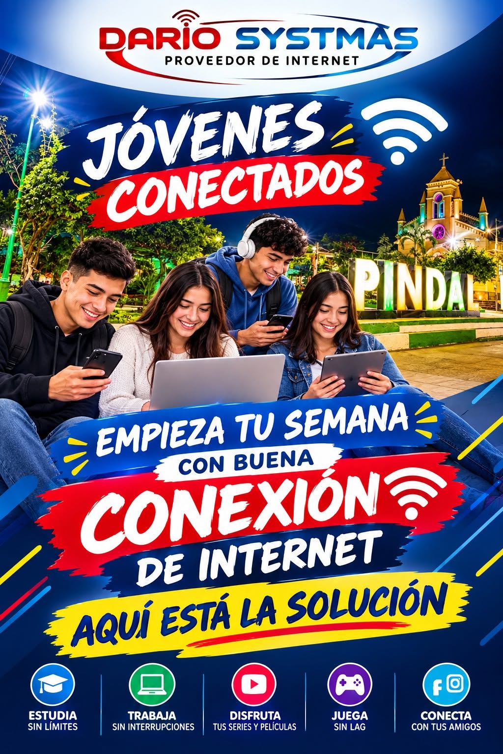 Publicación Jóvenes conectados en Pindal